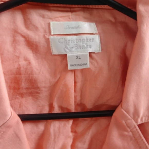 Christopher&Banks beautiful coral Jacket - Picture 4 of 5